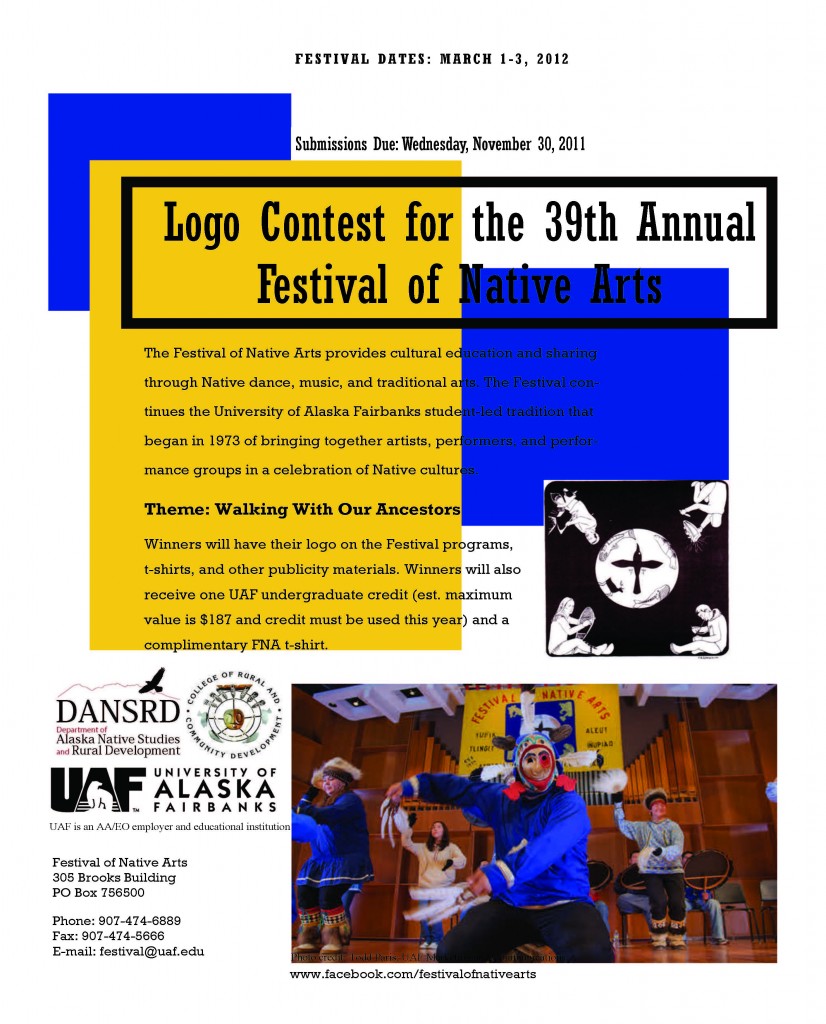 Logo Contest Festival of Native Arts